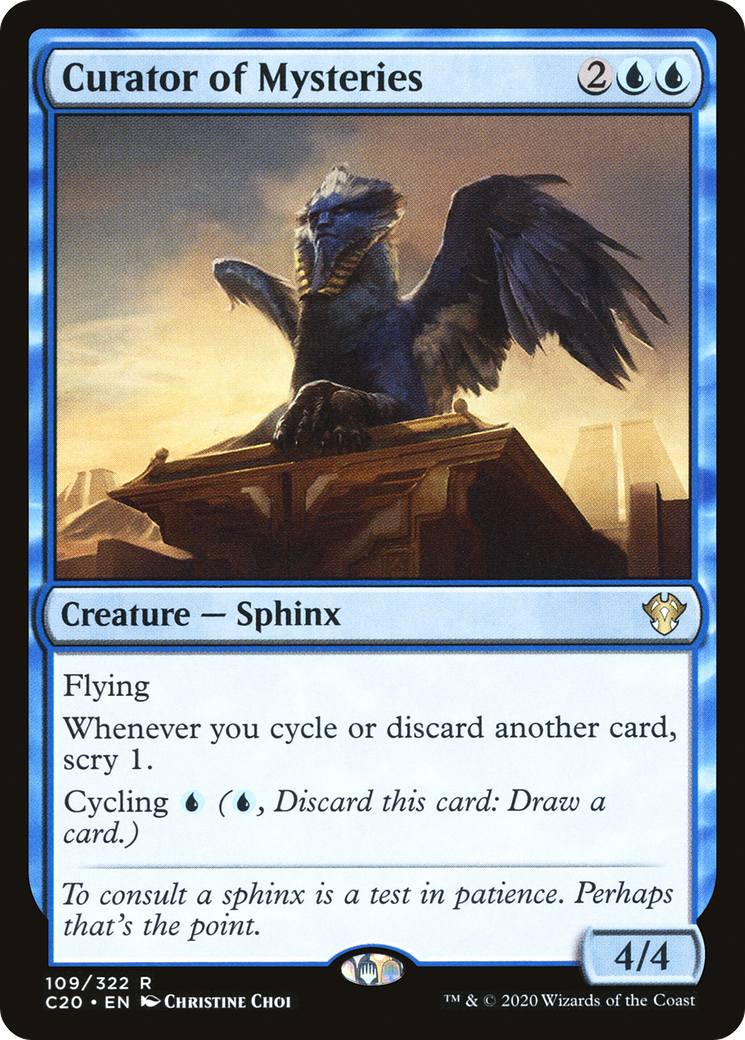 Curator of Mysteries (C20-109) - Commander 2020 - Premium MTG Single from Wizards of the Coast - Just $0.08! Shop now at Game Crave Tournament Store