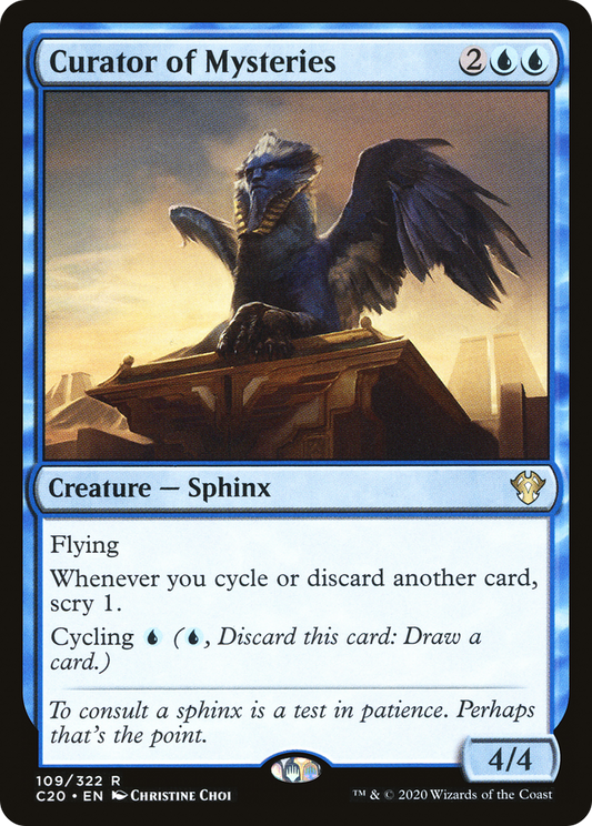 Curator of Mysteries (C20-109) - Commander 2020 - Premium MTG Single from Wizards of the Coast - Just $0.08! Shop now at Game Crave Tournament Store