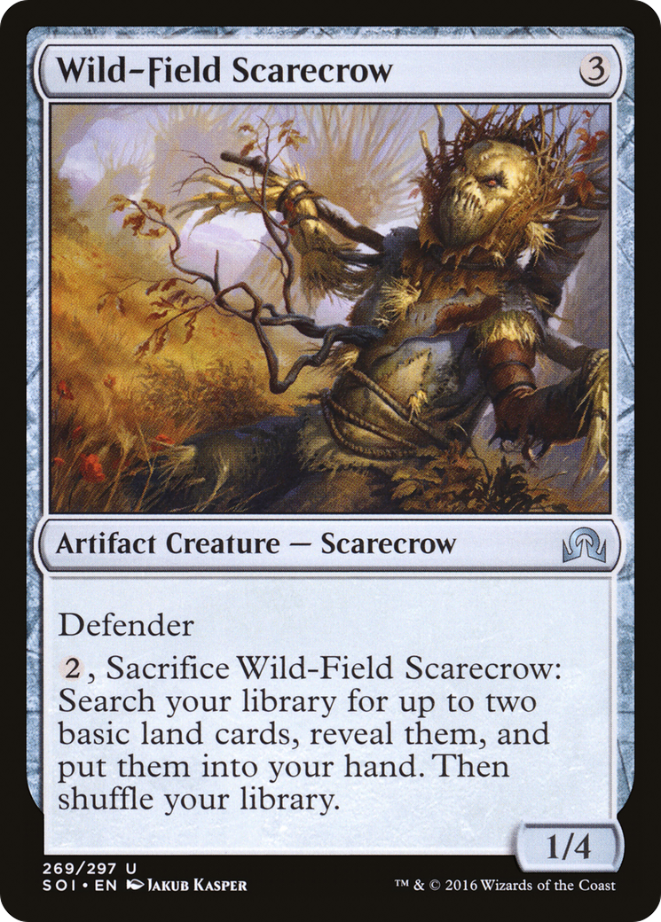 Wild-Field Scarecrow (SOI-269) - Shadows over Innistrad Foil - Premium MTG Single from Wizards of the Coast - Just $0.36! Shop now at Game Crave Tournament Store