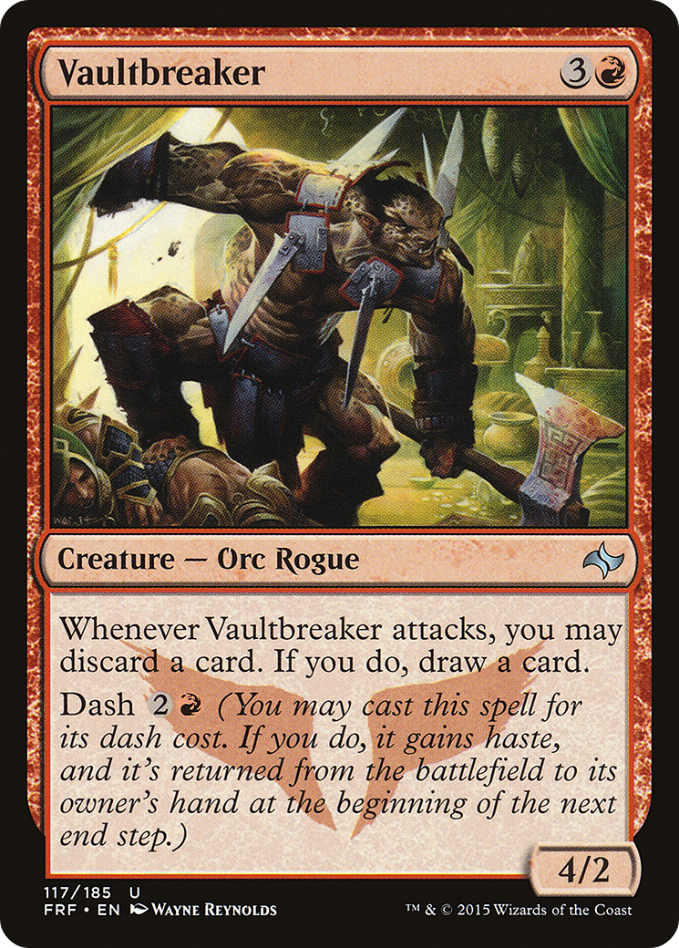 Vaultbreaker (FRF-117) - Fate Reforged Foil - Premium MTG Single from Wizards of the Coast - Just $0.08! Shop now at Game Crave Tournament Store
