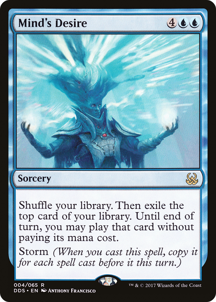 Mind's Desire (DDS-004) - Duel Decks: Mind vs. Might - Premium MTG Single from Wizards of the Coast - Just $0.16! Shop now at Game Crave Tournament Store