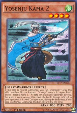 Yosenju Kama 2 (SP17-EN005) - Star Pack - Battle Royal 1st Edition - Premium Yugioh Single from Konami - Just $0.30! Shop now at Game Crave Tournament Store