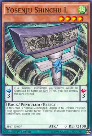 Yosenju Shinchu L (SP17-EN007) - Star Pack - Battle Royal 1st Edition - Premium Yugioh Single from Konami - Just $0.08! Shop now at Game Crave Tournament Store