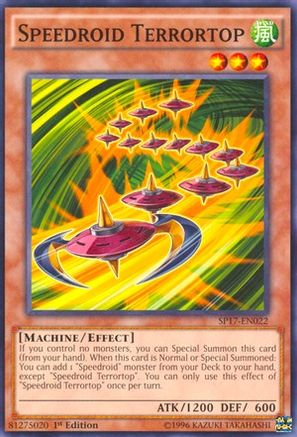 Speedroid Terrortop (Starfoil) (SP17-EN022) - Star Pack - Battle Royal 1st Edition - Premium Yugioh Single from Konami - Just $1.38! Shop now at Game Crave Tournament Store