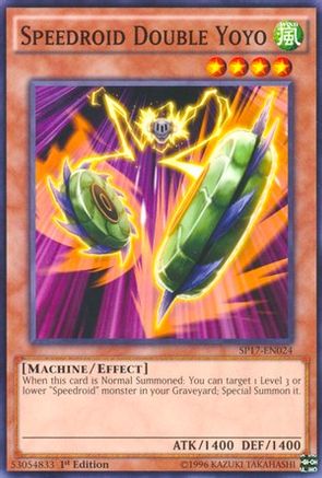 Speedroid Double Yoyo (Starfoil) (SP17-EN024) - Star Pack - Battle Royal 1st Edition - Premium Yugioh Single from Konami - Just $1.06! Shop now at Game Crave Tournament Store