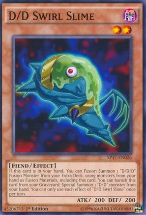D/D Swirl Slime (Starfoil) (SP17-EN026) - Star Pack - Battle Royal 1st Edition - Premium Yugioh Single from Konami - Just $0.25! Shop now at Game Crave Tournament Store