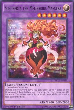 Schuberta the Melodious Maestra (Starfoil) (SP17-EN035) - Star Pack - Battle Royal 1st Edition - Premium Yugioh Single from Konami - Just $2.30! Shop now at Game Crave Tournament Store