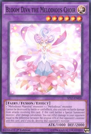 Bloom Diva the Melodious Choir (Starfoil) (SP17-EN036) - Star Pack - Battle Royal 1st Edition - Premium Yugioh Single from Konami - Just $1.30! Shop now at Game Crave Tournament Store