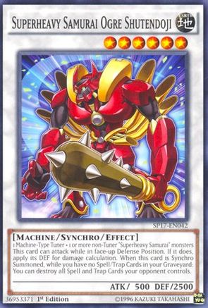 Superheavy Samurai Ogre Shutendoji (SP17-EN042) - Star Pack - Battle Royal 1st Edition - Premium Yugioh Single from Konami - Just $0.84! Shop now at Game Crave Tournament Store