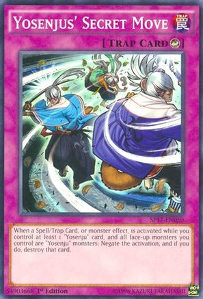 Yosenjus' Secret Move (SP17-EN050) - Star Pack - Battle Royal 1st Edition - Premium Yugioh Single from Konami - Just $0.25! Shop now at Game Crave Tournament Store
