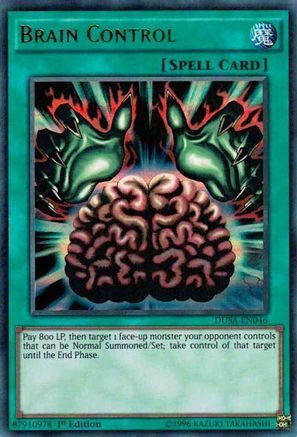 Brain Control (DUSA-EN046) - Duelist Saga 1st Edition - Premium Yugioh Single from Konami - Just $3.37! Shop now at Game Crave Tournament Store
