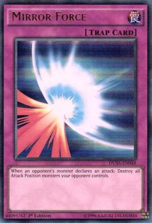 Mirror Force (DUSA-EN048) - Duelist Saga 1st Edition - Premium Yugioh Single from Konami - Just $2.13! Shop now at Game Crave Tournament Store