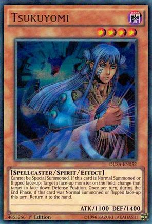 Tsukuyomi (DUSA-EN052) - Duelist Saga 1st Edition - Premium Yugioh Single from Konami - Just $6.93! Shop now at Game Crave Tournament Store