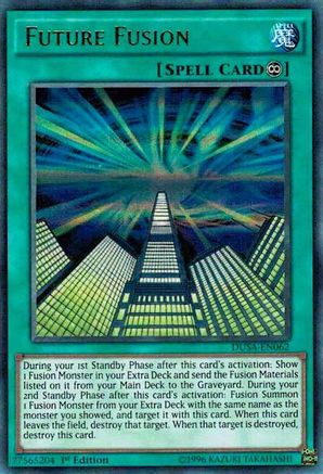Future Fusion (DUSA-EN062) - Duelist Saga 1st Edition - Premium Yugioh Single from Konami - Just $0.78! Shop now at Game Crave Tournament Store