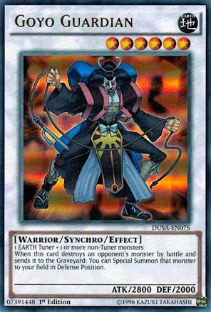 Goyo Guardian (DUSA-EN075) - Duelist Saga 1st Edition - Premium Yugioh Single from Konami - Just $0.24! Shop now at Game Crave Tournament Store