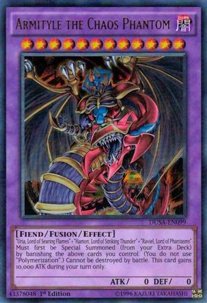 Armityle the Chaos Phantom (DUSA-EN099) - Duelist Saga 1st Edition - Premium Yugioh Single from Konami - Just $0.72! Shop now at Game Crave Tournament Store