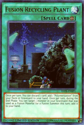 Fusion Recycling Plant (RATE-ENSP1) (RATE-ENSP1) - Raging Tempest Limited - Premium Yugioh Single from Konami - Just $0.30! Shop now at Game Crave Tournament Store