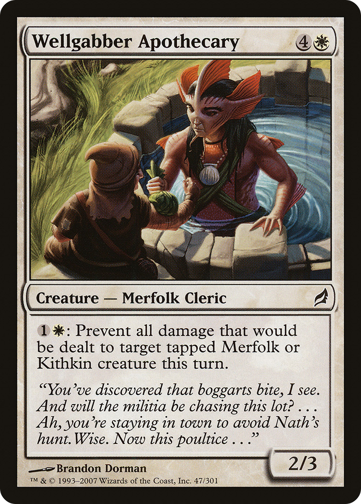 Wellgabber Apothecary (LRW-047) - Lorwyn - Premium MTG Single from Wizards of the Coast - Just $0.08! Shop now at Game Crave Tournament Store