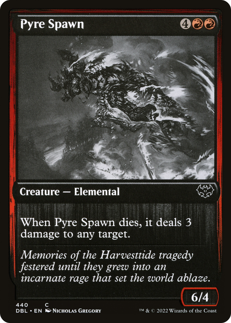 Pyre Spawn (DBL-440) - Innistrad: Double Feature Foil - Premium MTG Single from Wizards of the Coast - Just $0.08! Shop now at Game Crave Tournament Store