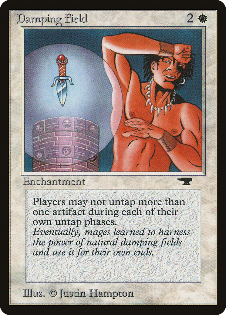 Damping Field (ATQ-005) - Antiquities - Premium MTG Single from Wizards of the Coast - Just $3.29! Shop now at Game Crave Tournament Store