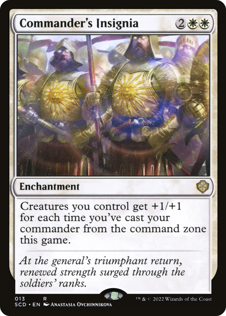 Commander's Insignia (SCD-013) - Starter Commander Decks - Premium MTG Single from Wizards of the Coast - Just $0.25! Shop now at Game Crave Tournament Store