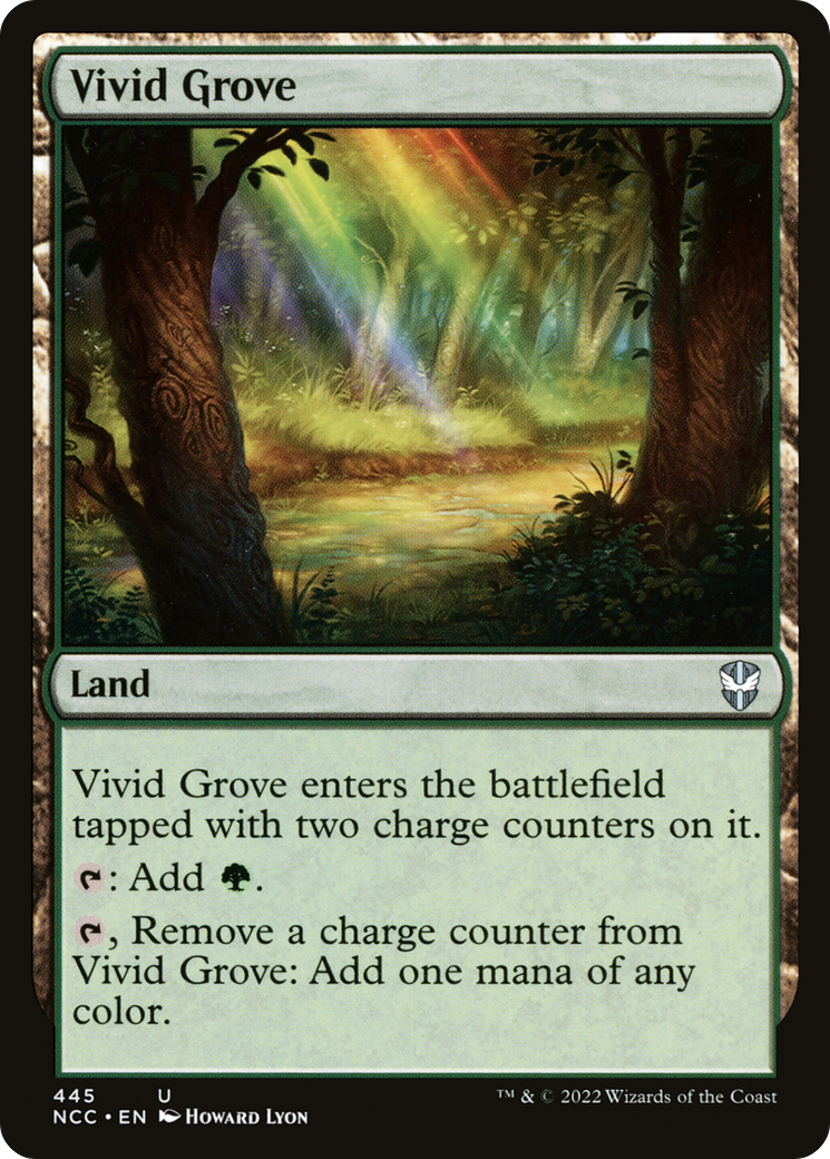 Vivid Grove (NCC-445) - New Capenna Commander - Premium MTG Single from Wizards of the Coast - Just $0.08! Shop now at Game Crave Tournament Store