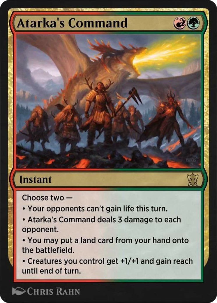 Atarka's Command (HA5-021) - Historic Anthology 5 - Premium MTG Single from Wizards of the Coast - Just $0! Shop now at Game Crave Tournament Store