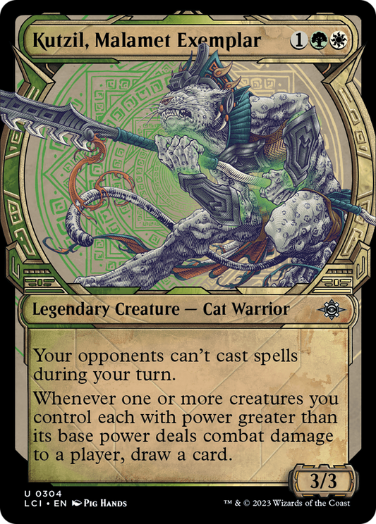 Kutzil, Malamet Exemplar (LCI-304) - The Lost Caverns of Ixalan: (Showcase) - Premium MTG Single from Wizards of the Coast - Just $0.12! Shop now at Game Crave Tournament Store
