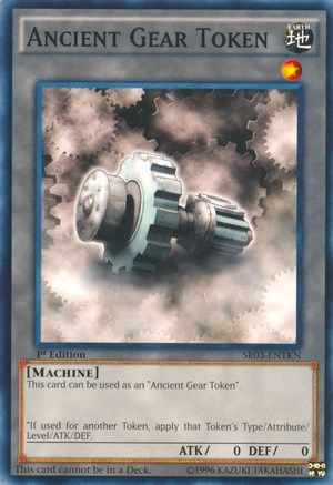 Token: Ancient Gear (SR03-ENTKN) - Structure Deck: Machine Reactor Unlimited - Premium Yugioh Single from Konami - Just $0.89! Shop now at Game Crave Tournament Store