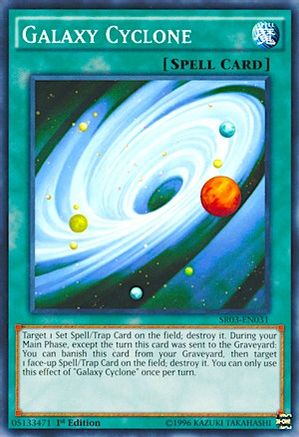 Galaxy Cyclone (SR03-EN031) - Structure Deck: Machine Reactor Unlimited - Premium Yugioh Single from Konami - Just $0.61! Shop now at Game Crave Tournament Store