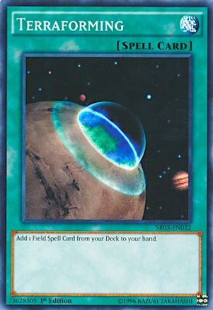 Terraforming (SR03-EN032) - Structure Deck: Machine Reactor 1st Edition - Premium Yugioh Single from Konami - Just $0.26! Shop now at Game Crave Tournament Store