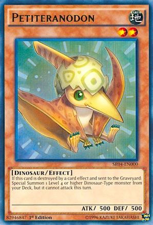 Petiteranodon (SR04-EN000) - Structure Deck: Dinosmasher's Fury Unlimited - Premium Yugioh Single from Konami - Just $0.47! Shop now at Game Crave Tournament Store