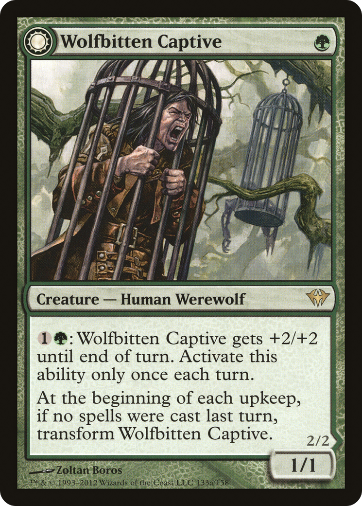 Wolfbitten Captive // Krallenhorde Killer (DKA-133) - Dark Ascension: (Double Faced Transform) - Premium MTG Single from Wizards of the Coast - Just $0.26! Shop now at Game Crave Tournament Store