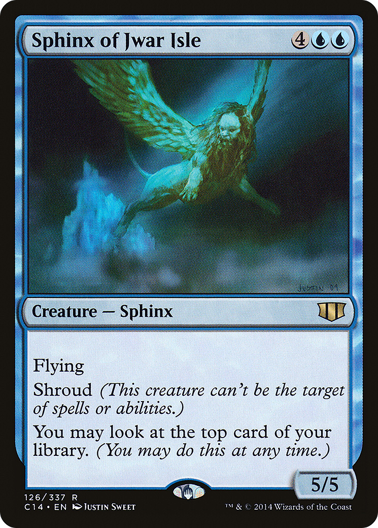 Sphinx of Jwar Isle (C14-126) - Commander 2014 - Premium MTG Single from Wizards of the Coast - Just $0.08! Shop now at Game Crave Tournament Store