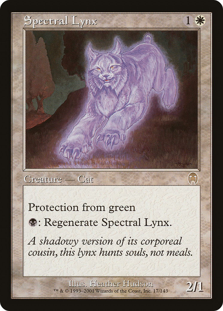 Spectral Lynx (APC-017) - Apocalypse Foil - Premium MTG Single from Wizards of the Coast - Just $10.89! Shop now at Game Crave Tournament Store