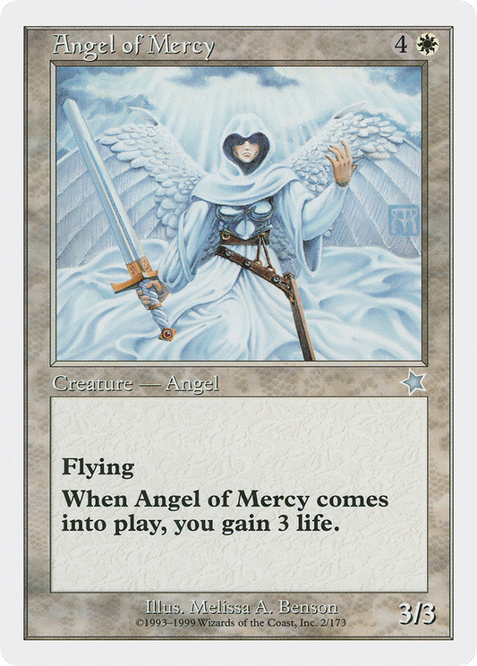 Angel of Mercy (S99-002) - Starter 1999 - Premium MTG Single from Wizards of the Coast - Just $0.23! Shop now at Game Crave Tournament Store