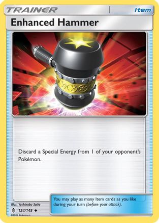 Enhanced Hammer 124/145 - Guardians Rising Reverse Holofoil - Premium Pokemon Single from Nintendo - Just $0.26! Shop now at Game Crave Tournament Store