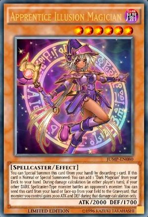 Apprentice Illusion Magician (JUMP-EN080) - Shonen Jump Magazine Promos Limited - Premium Yugioh Single from Konami - Just $10.79! Shop now at Game Crave Tournament Store