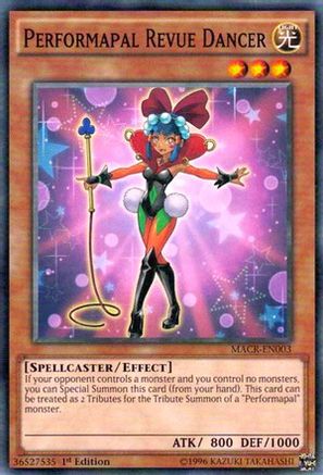 Performapal Revue Dancer (MACR-EN003) - Maximum Crisis 1st Edition - Premium Yugioh Single from Konami - Just $0.25! Shop now at Game Crave Tournament Store