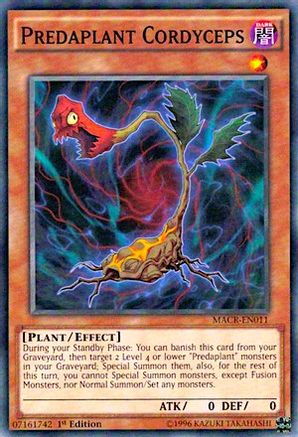 Predaplant Cordyceps (MACR-EN011) - Maximum Crisis 1st Edition - Premium Yugioh Single from Konami - Just $0.25! Shop now at Game Crave Tournament Store