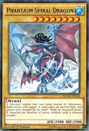 Phantasm Spiral Dragon (MACR-EN028) - Maximum Crisis 1st Edition - Premium Yugioh Single from Konami - Just $0.51! Shop now at Game Crave Tournament Store