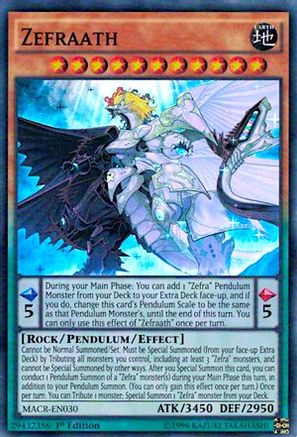 Zefraath (MACR-EN030) - Maximum Crisis Unlimited - Premium Yugioh Single from Konami - Just $0.25! Shop now at Game Crave Tournament Store