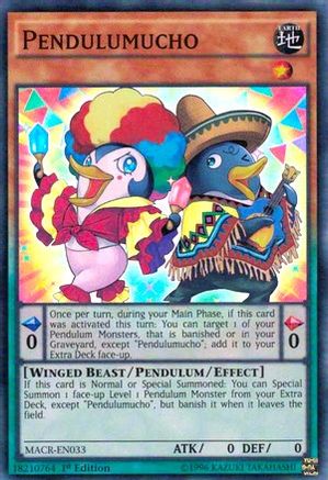 Pendulumucho (MACR-EN033) - Maximum Crisis Unlimited - Premium Yugioh Single from Konami - Just $0.18! Shop now at Game Crave Tournament Store