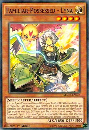 Familiar-Possessed - Lyna (MACR-EN037) - Maximum Crisis 1st Edition - Premium Yugioh Single from Konami - Just $0.25! Shop now at Game Crave Tournament Store