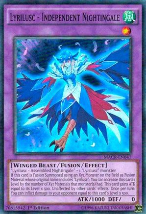 Lyrilusc - Independent Nightingale (MACR-EN041) - Maximum Crisis Unlimited - Premium Yugioh Single from Konami - Just $0.28! Shop now at Game Crave Tournament Store