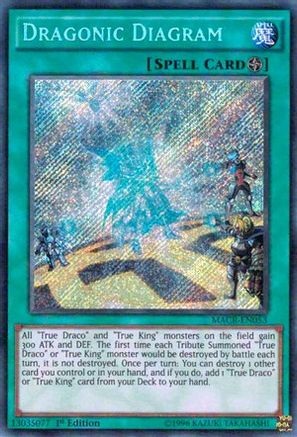 Dragonic Diagram (MACR-EN053) - Maximum Crisis 1st Edition - Premium Yugioh Single from Konami - Just $3.82! Shop now at Game Crave Tournament Store