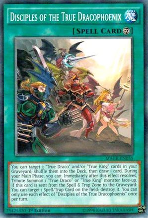 Disciples of the True Dracophoenix (MACR-EN055) - Maximum Crisis Unlimited - Premium Yugioh Single from Konami - Just $0.25! Shop now at Game Crave Tournament Store