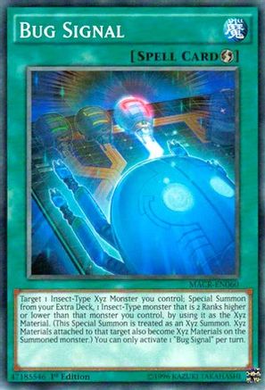 Bug Signal (MACR-EN060) - Maximum Crisis Unlimited - Premium Yugioh Single from Konami - Just $0.25! Shop now at Game Crave Tournament Store