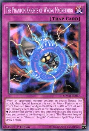 The Phantom Knights of Wrong Magnetring (MACR-EN067) - Maximum Crisis Unlimited - Premium Yugioh Single from Konami - Just $0.25! Shop now at Game Crave Tournament Store