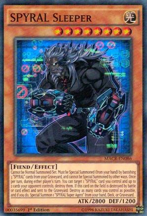SPYRAL Sleeper (MACR-EN086) - Maximum Crisis 1st Edition - Premium Yugioh Single from Konami - Just $0.25! Shop now at Game Crave Tournament Store